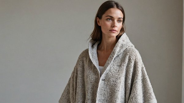 Le poncho de bain : une évasion douce et stylée après le bain